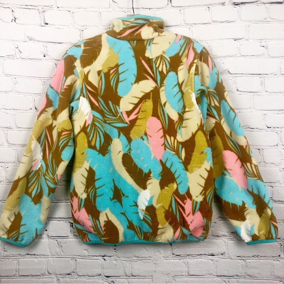 Patagonia Synchilla Snap-T Feather Dance Pullover Fleece Sz S - Picture 8 of 14